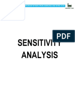 Sensitivity Analysis: Production of Ammonium Nitrate From Ammonia and Nitric Acid