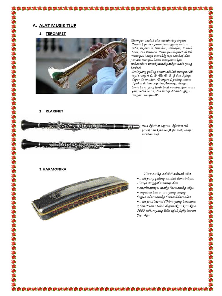 Jenis-Jenis Alat Musik Tiup | PDF | Seni | Puisi