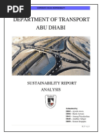 DoT Abu Dhabi CSR Project Report