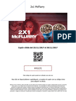 2X1 Mcflurry: Wvuujg