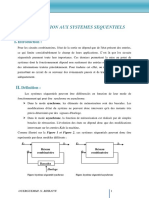 Chapitre 1 Introduction Systemes Sequentiels