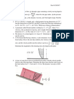 SE115 Assignment 1 Flow Rate and Dimensional Analysis