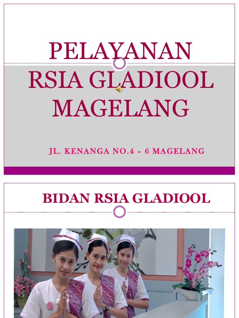 Pelayanan Rsia Gladiool Magelang 1