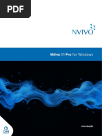 NVivo11 Getting Started Guide Pro Edition Portuguese