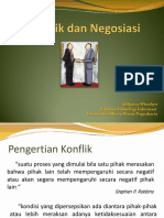 Konflik Dan Negosiasi