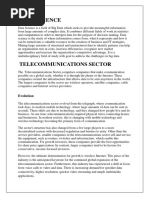 Telecommunications Sector