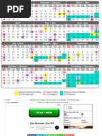 Malaysia Public Holidays & School Holidays 2018 CalendaR-ALL PDF