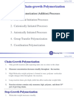Chain-Growth Polymerization (Addition) Processes