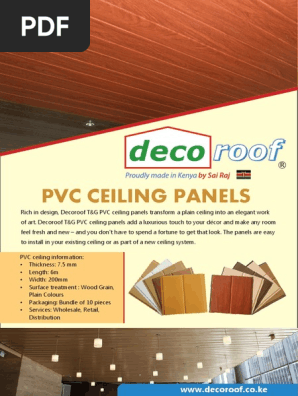 Ceiling Brochure 2017