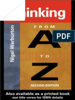 Thinking From A To Z PDF