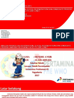 Kerja Praktek PT - Pertamina PHE WMO