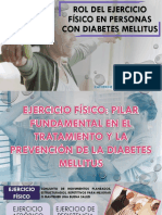 Rol Del Ejercicio Físico en Personas Con Diabetes
