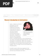 Warren’s Introduction to EcoFeminism _ There It is