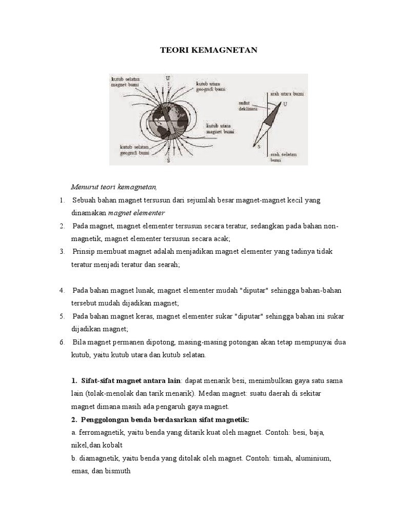 Benda Yang Ditarik Kuat Oleh Magnet Disebut - Sebutkan Itu