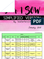 Simplified Sow Year 1 2018