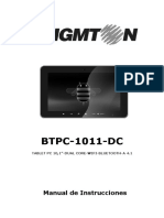 Manual Tablet Digital Brigmton BTPC 1011dc 2091-5