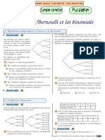 Chingatome-Première S-Bernoulli Et Loi Binomiale