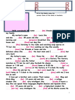 Simple Present Tense Reading 1