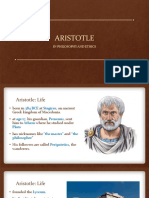 Aristotle: in Philosophy and Ethics