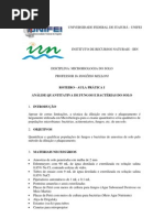 AULA PRÁTICA - Análise quantitativa de fungos e bactérias do solo