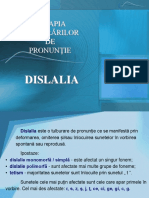 Dislalia