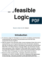 Defeasible Logic for Semantic Web Ontologies