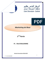 Marketing de Base Partie 2 Semestre 3 PDF