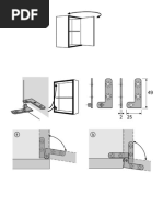 Mode d Emploi Charniere Universelle Acier Pour Meuble 50 x 10 Mm 1