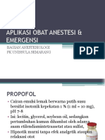 OBAT ANESTESI DAN EMERGENSI