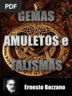 Gemas Amuletos Talismas - ERNESTO BOZZANO