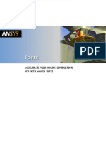 Ansys Forte Brochure New PDF