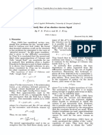 Rheologica Acta Volume 9 Issue 3 1970 (Doi 10.1007 - bf01975401) N. D. Waters - M. J. King - Unsteady Flow of An Elastico-Viscous Liquid PDF