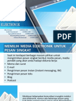 Membuat Pesan DGN Media Elektronik KOMBIS