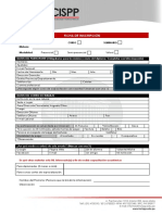 Ficha de Inscripción INCISPP