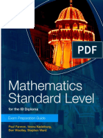 Mathematics SL - Exam Preparation Guide - Fannon, Kadelburg, Woolley and Ward - Cambridge 2012