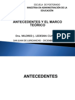 Antecedentes y Marco Teórico