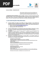 Edital 2017 Aguas Joinville 