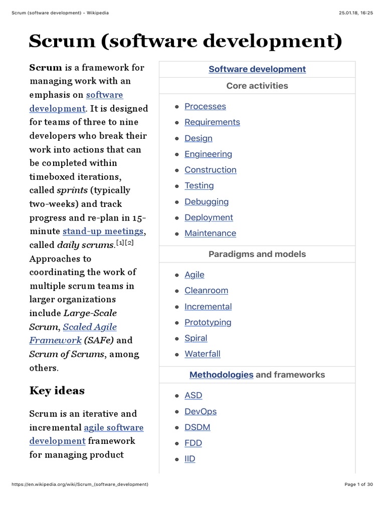 Understanding Scrum Framework Basics | PDF | Scrum (Software ...