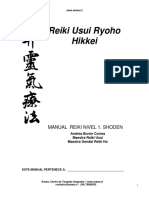 Manual Reiki Usui Ryoho Hikkei Nivel 1