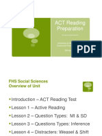 Act Reading Preparation