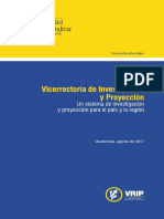 VRIP Inter Un Sistema de Investigación y Proyeccion para El País