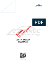 Extract Sheetmetal nx10 PDF
