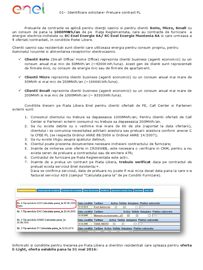 01 Identificare Solicitare Preluare Contract Pl