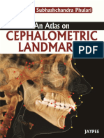 Cephalometric landmarks