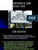 Job Design & Job Analysis