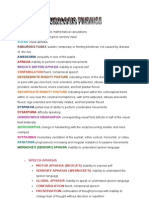 Neurologic Finding