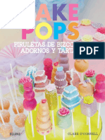 Cake Pops - Piruletas de Bizcocho, Adornos y Tartas - Clare O - Connell PDF