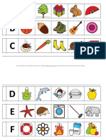 Conciencia Fonologica Letras Instrusos