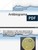 Clase de Antibiograma 