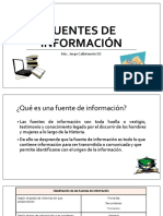 Fuentes de Información